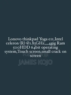 Laptop Lenovo ThinkPad Yoga 4GB Intel Celeron HDD 500GB