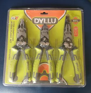 3pcs Compound Action Pliers Set