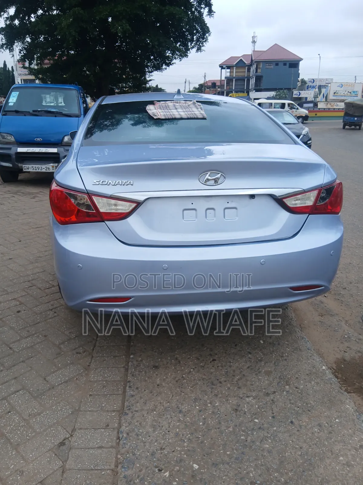 Hyundai Sonata GLS Sedan FWD (2.4L 4cyl 6A) 2012 Blue