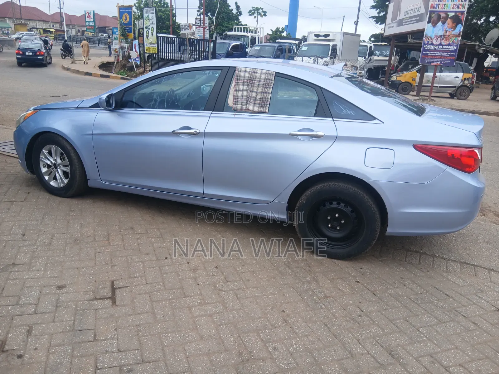 Hyundai Sonata GLS Sedan FWD (2.4L 4cyl 6A) 2012 Blue
