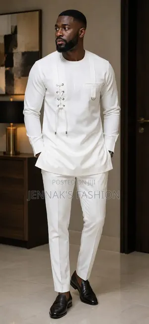 All White Mens Kaftans Available
