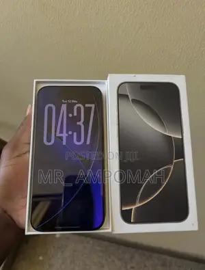 New Apple iPhone 15 Pro 128 GB Black