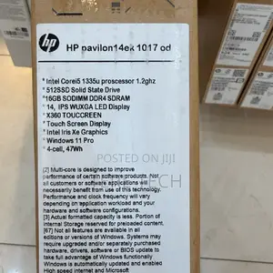 New Laptop HP Pavilion 14 16GB Intel Core i5 SSD 512GB