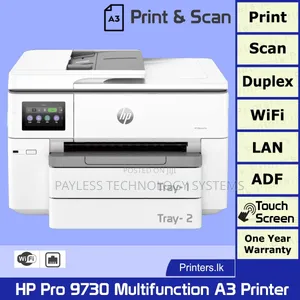 HP OfficeJet Pro 9730 A3 Colour Multifunction Print/Scan/Copy PRINTER