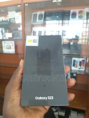New Samsung Galaxy S23 256 GB Black