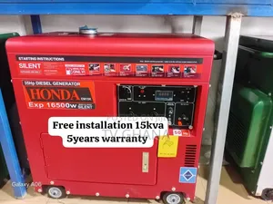 Honda 15kVA Diesel Generator With AVR – Stable Power Output15kva