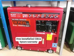 Honda 15kVA Diesel Generator – Trusted Quality, Maximum 15kva