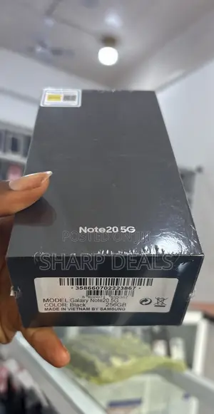New Samsung Galaxy Note 20 5G 256 GB Black