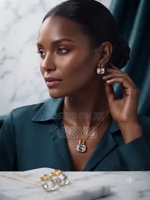 Radiant Emerald 3pcs Jewelry Set