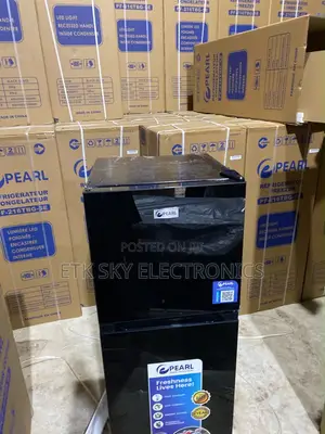 Efficient Pearl 136 Liters Double Door Fridge