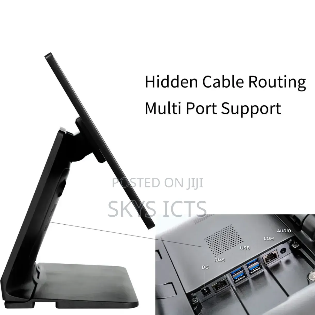 Sleek Slim Dual Screen POS Computer