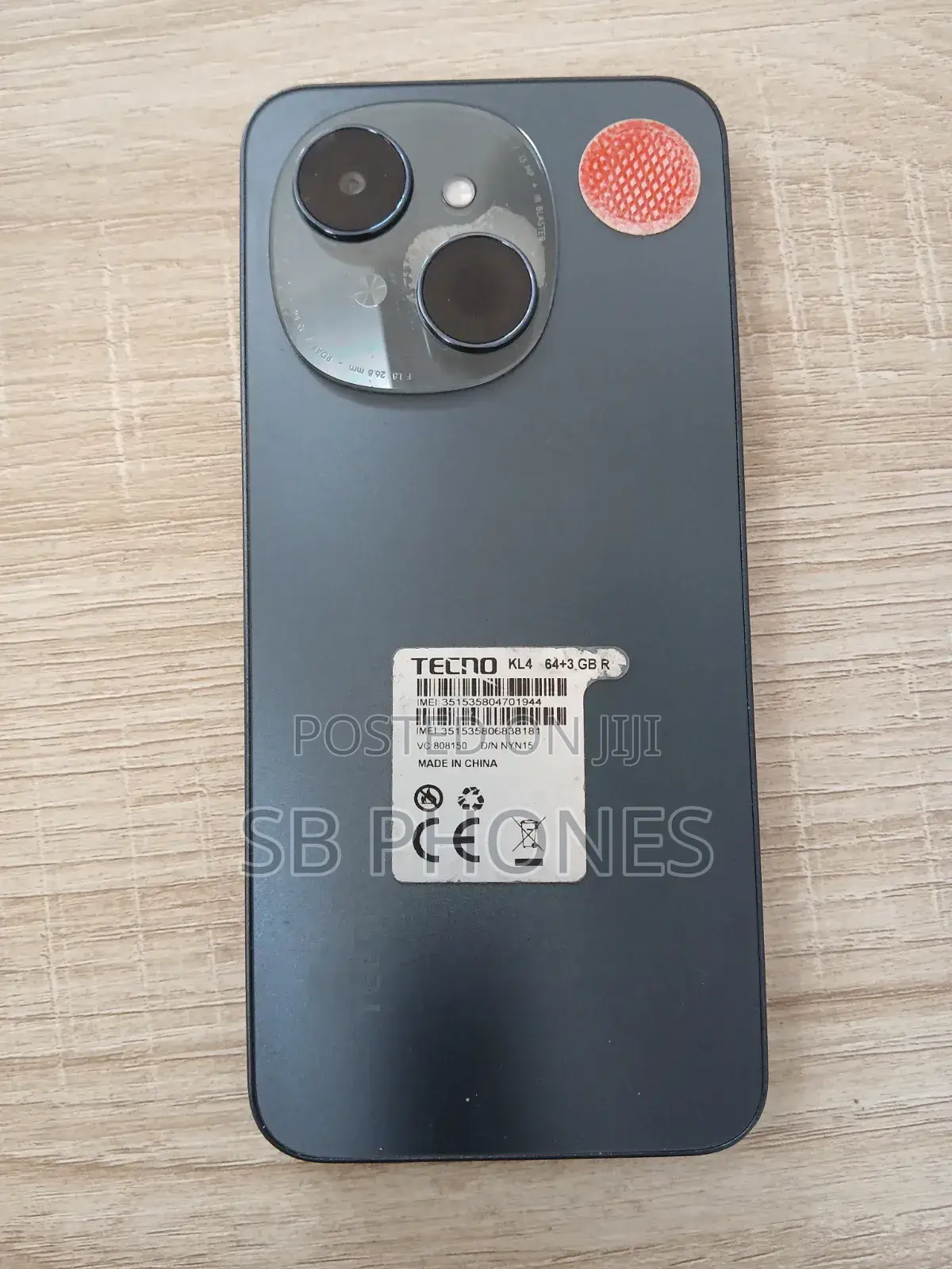 Tecno Pop 9 64 GB Black