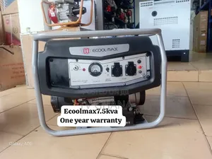 Heavy-Duty Ecoolmax 7.5kVA Petrol Generator – Low Noise7.5kva
