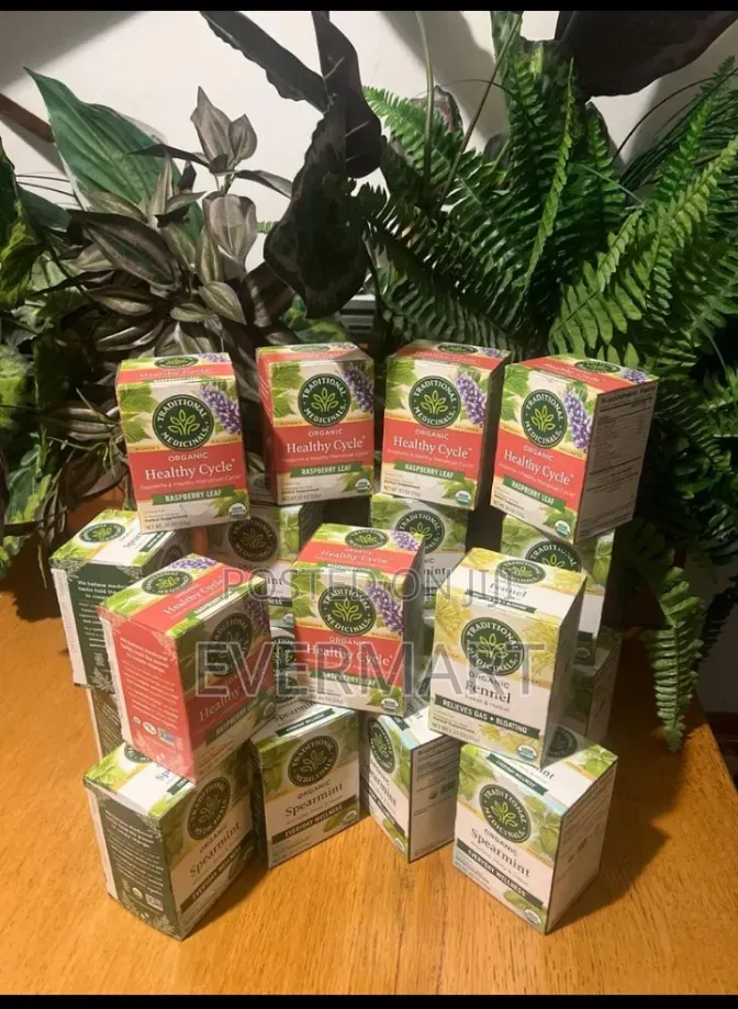 Traditional Medicinals Raspberry Leaf Tea | Menstrual Support