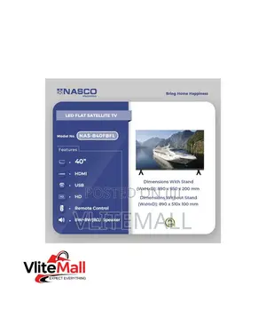 Nasco 40′′ Led Satellite Television
Sku:
Nas-B40fbfl