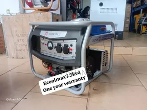 Ecoolmax 7.5kVA Key Start Petrol Generator – Powerful Backup 7.5kva