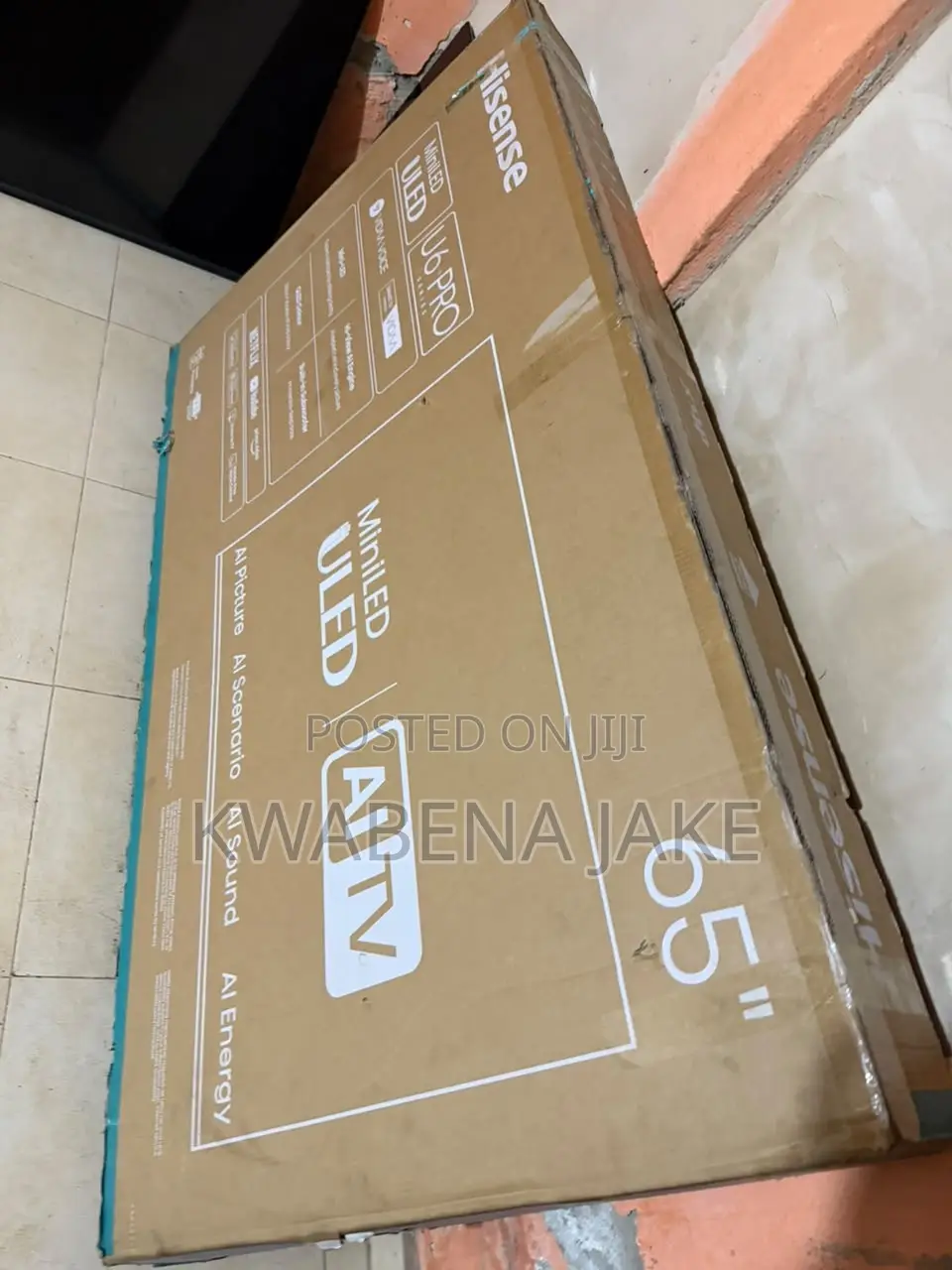65-Inch Hisense U6 Pro Series ULED Television