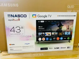 Slim Bezel Nasco 43-Inch Google Smart TV