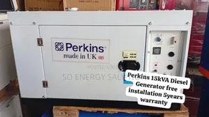 Original Perkins 15kVA Diesel Generator With Low Fuel Consumption