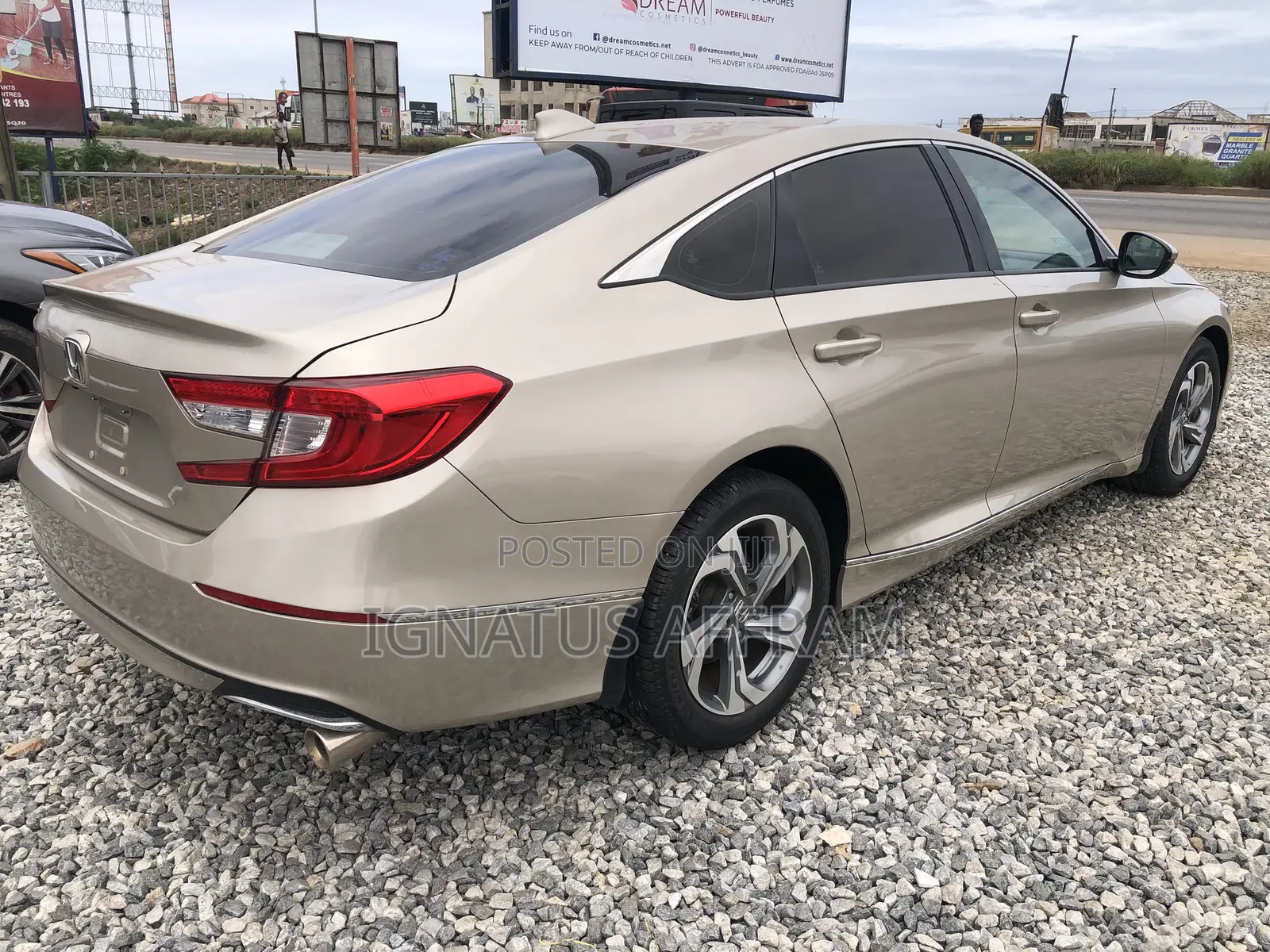 Honda Accord EX-L (2.0L 4cyl Turbo 10A) 2019 Beige