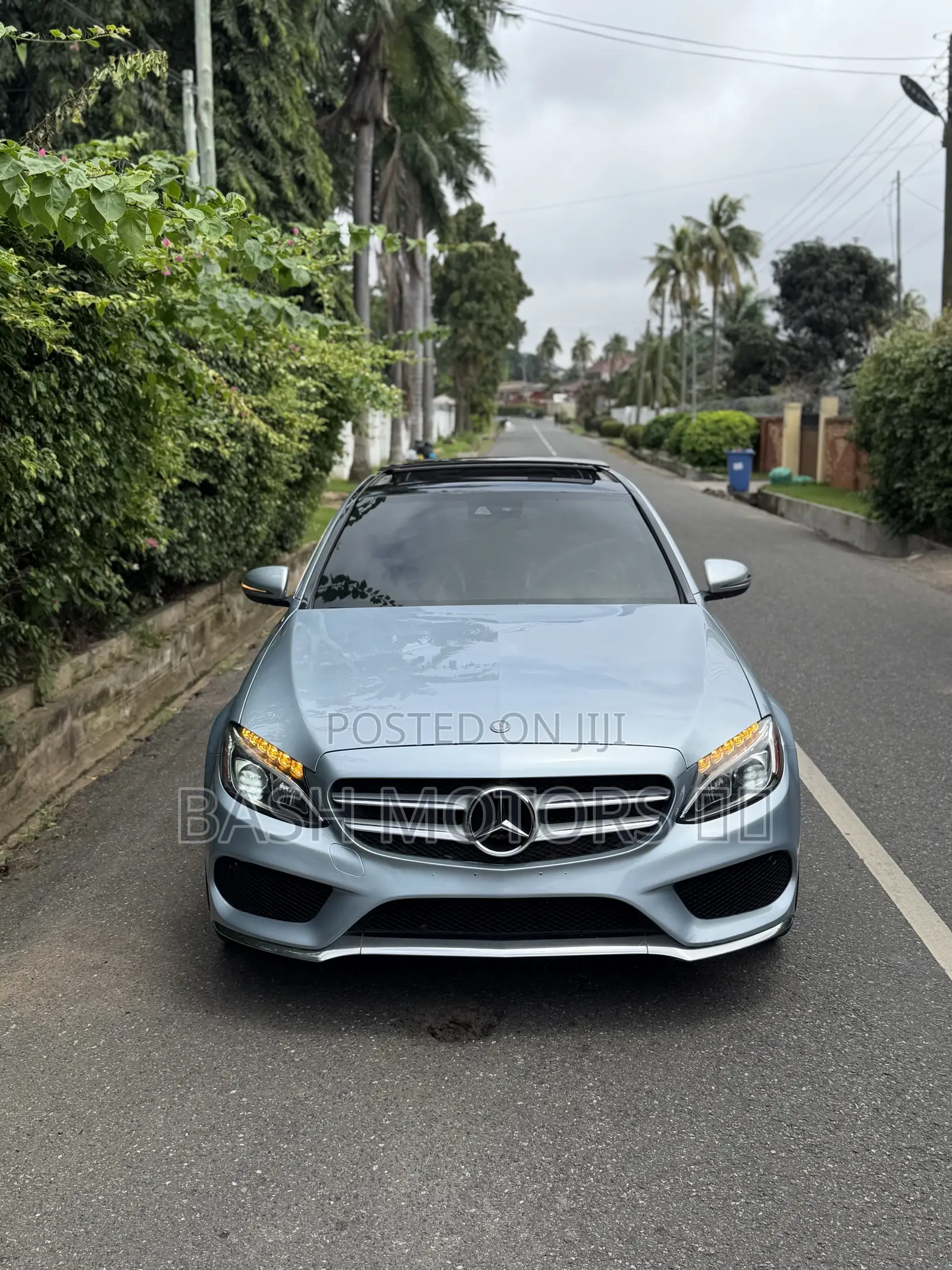 Mercedes-Benz C300 Sport 4Matic Sedan AWD (2.0L 4cyl 7A) 2017 Blue