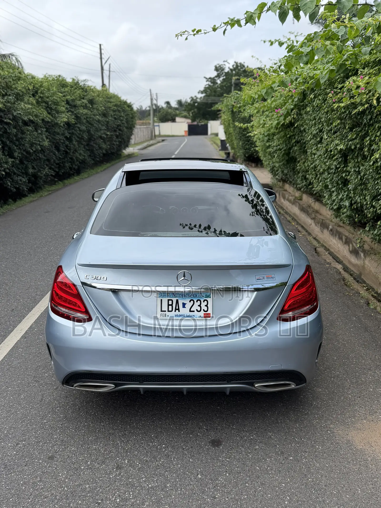 Mercedes-Benz C300 Sport 4Matic Sedan AWD (2.0L 4cyl 7A) 2017 Blue