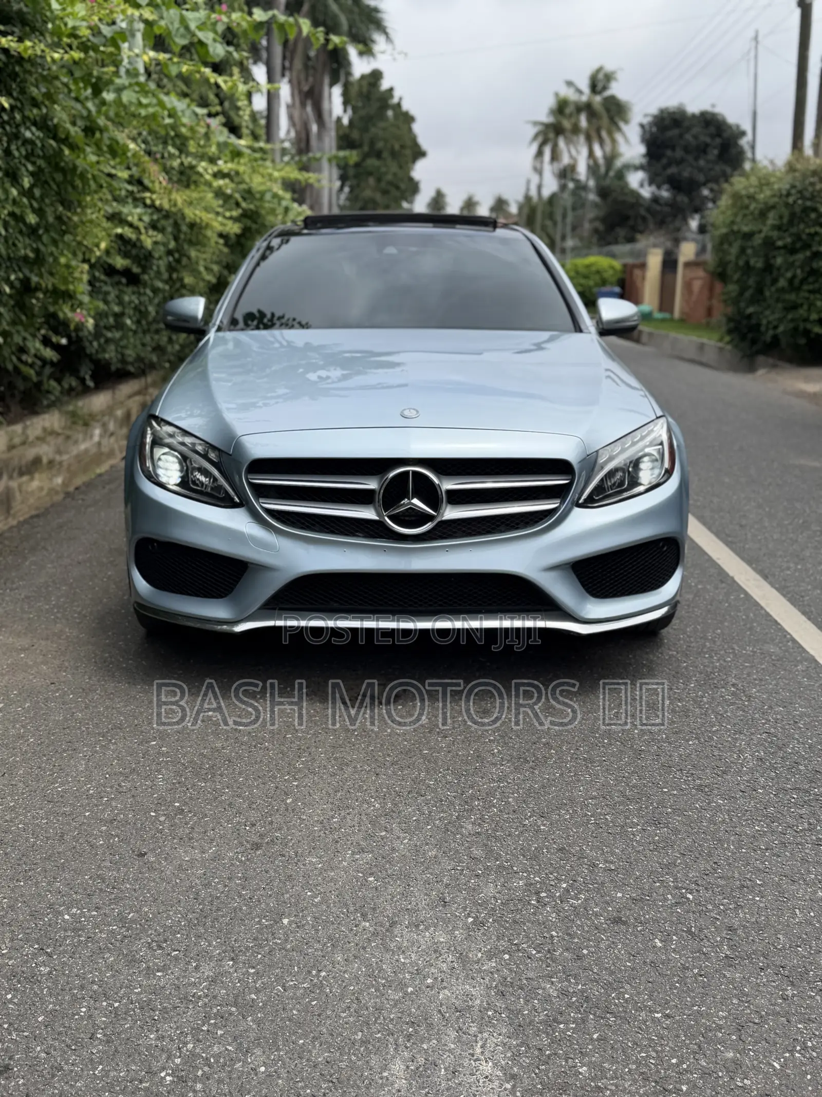 Mercedes-Benz C300 Sport 4Matic Sedan AWD (2.0L 4cyl 7A) 2017 Blue