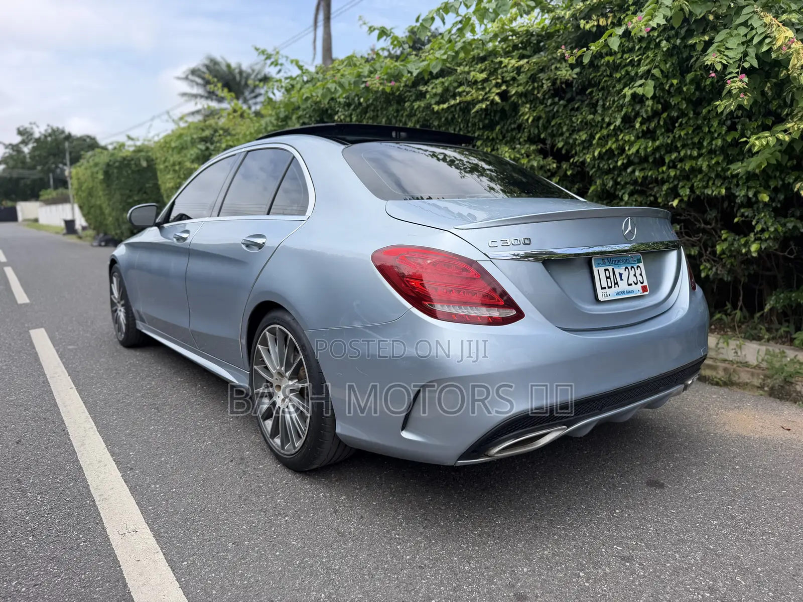 Mercedes-Benz C300 Sport 4Matic Sedan AWD (2.0L 4cyl 7A) 2017 Blue