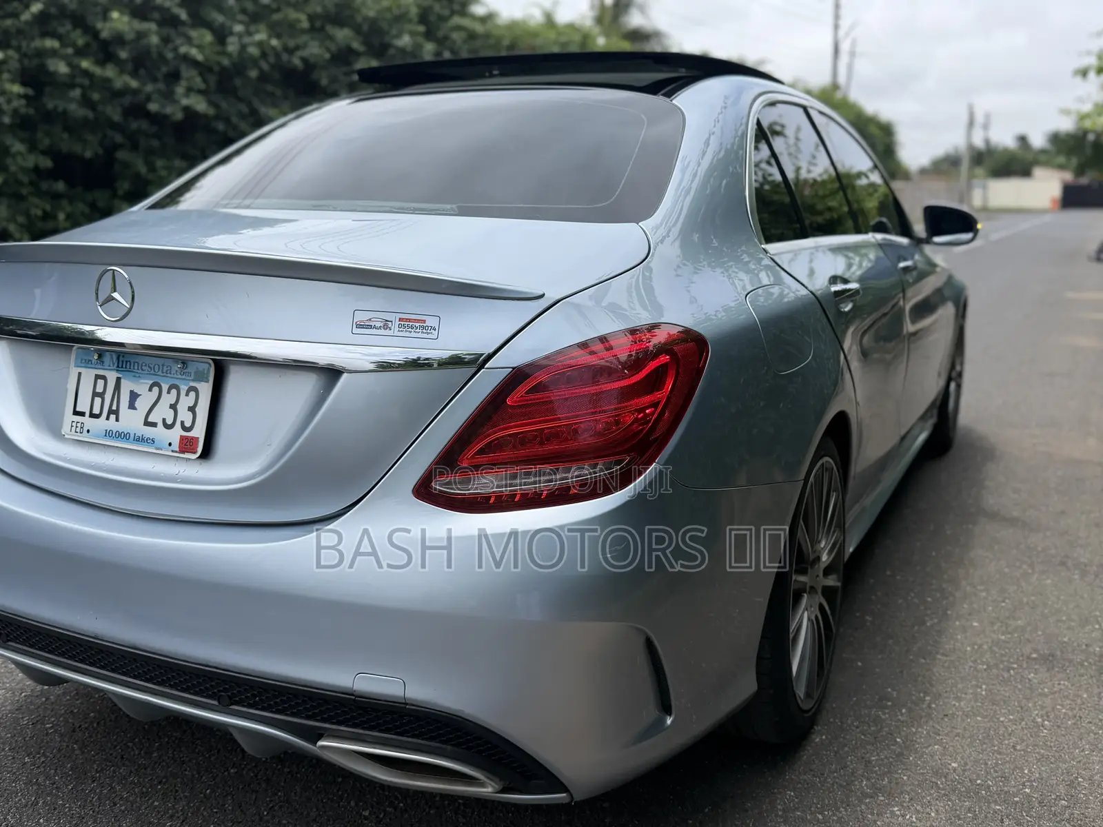 Mercedes-Benz C300 Sport 4Matic Sedan AWD (2.0L 4cyl 7A) 2017 Blue