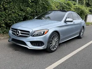 Mercedes-Benz C300 Sport 4Matic Sedan AWD (2.0L 4cyl 7A) 2017 Blue