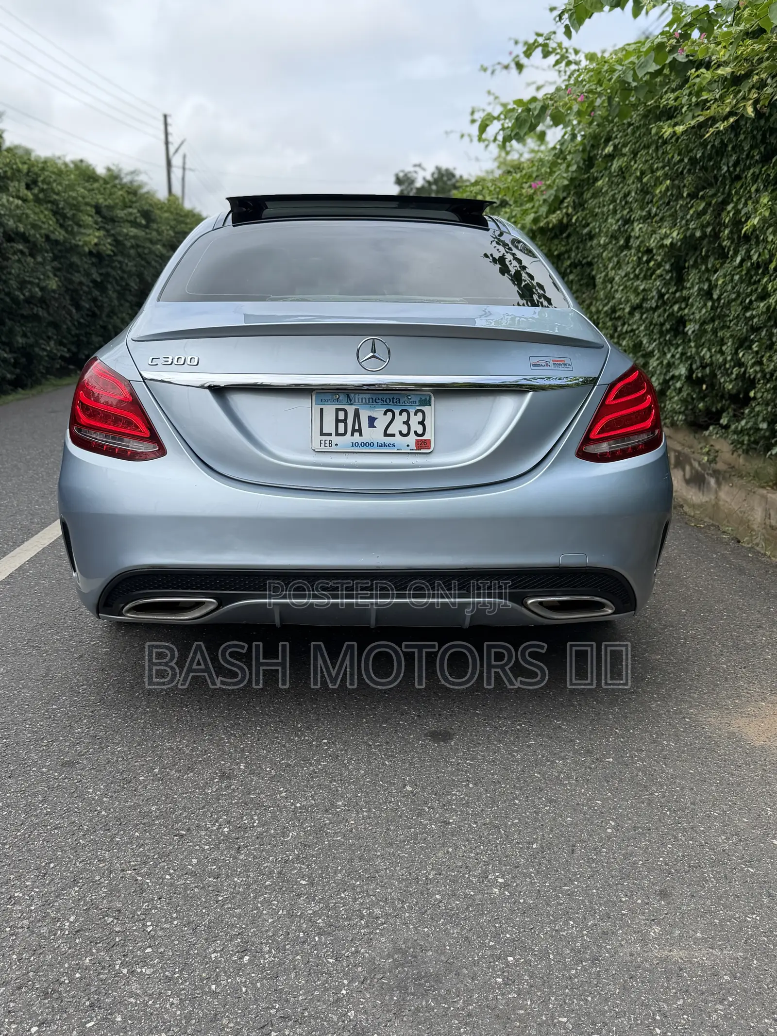 Mercedes-Benz C300 Sport 4Matic Sedan AWD (2.0L 4cyl 7A) 2017 Blue
