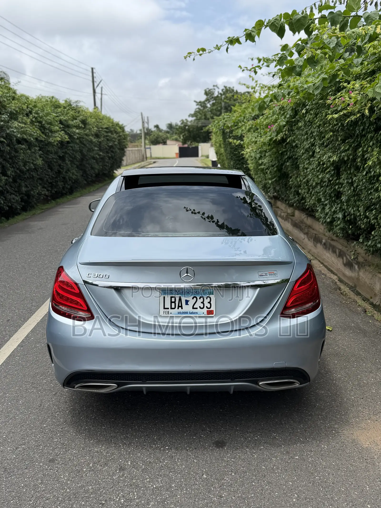 Mercedes-Benz C300 Sport 4Matic Sedan AWD (2.0L 4cyl 7A) 2017 Blue