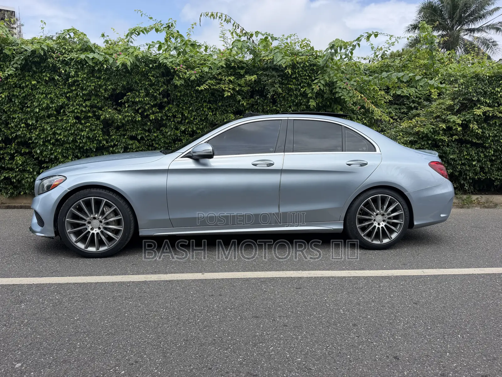 Mercedes-Benz C300 Sport 4Matic Sedan AWD (2.0L 4cyl 7A) 2017 Blue