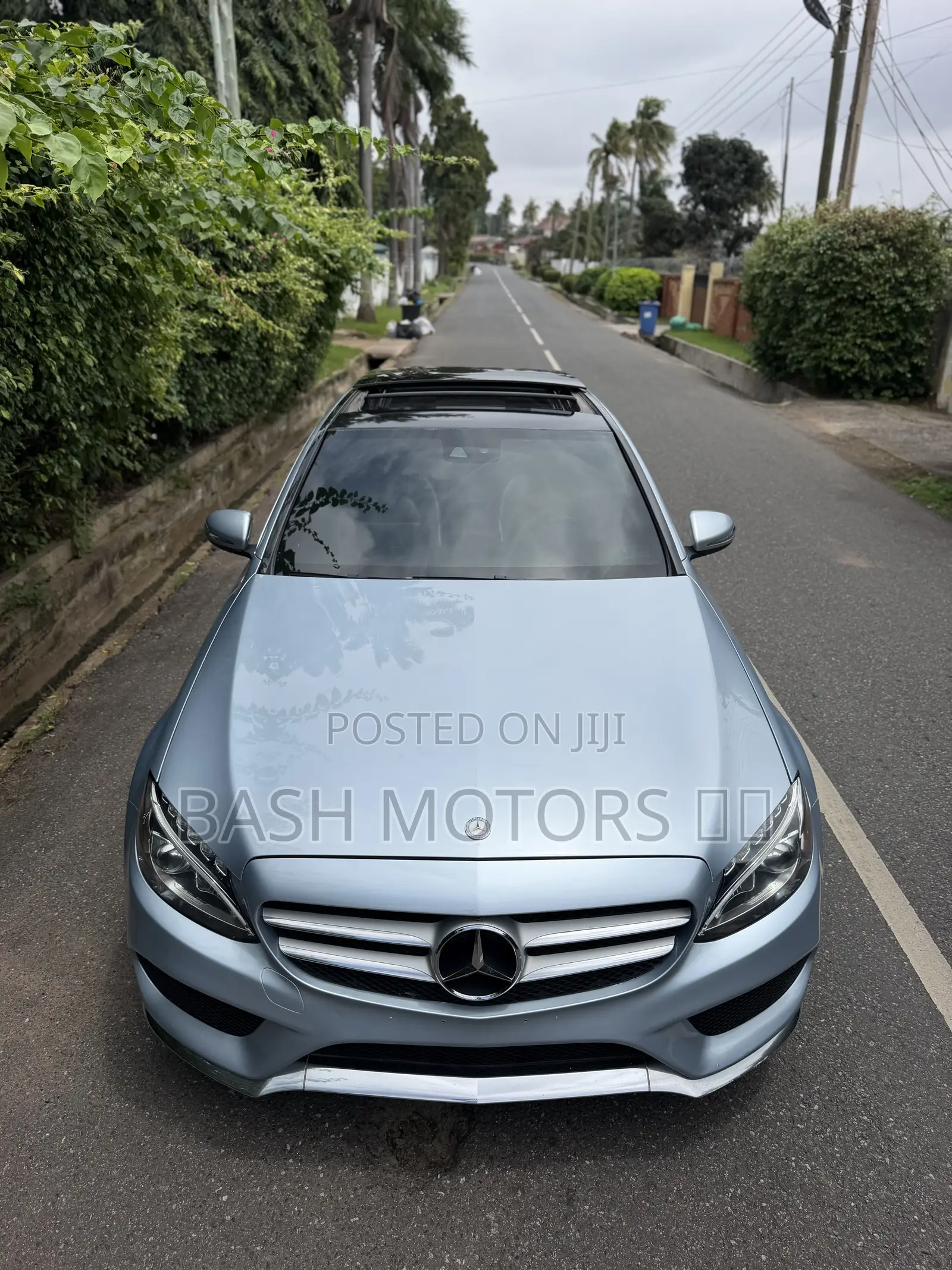 Mercedes-Benz C300 Sport 4Matic Sedan AWD (2.0L 4cyl 7A) 2017 Blue