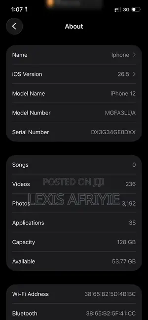 Apple iPhone 12 128 GB White