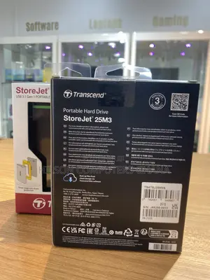 Transcend 4tb Storejet 25M3 USB 3.1 Gen1 External Hard Drive