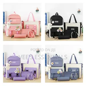 5pcs Student Backpack Set