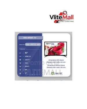 Nasco 50 UHD Digital Satellite Smart TV
Sku:
Nas-J50fus-And
