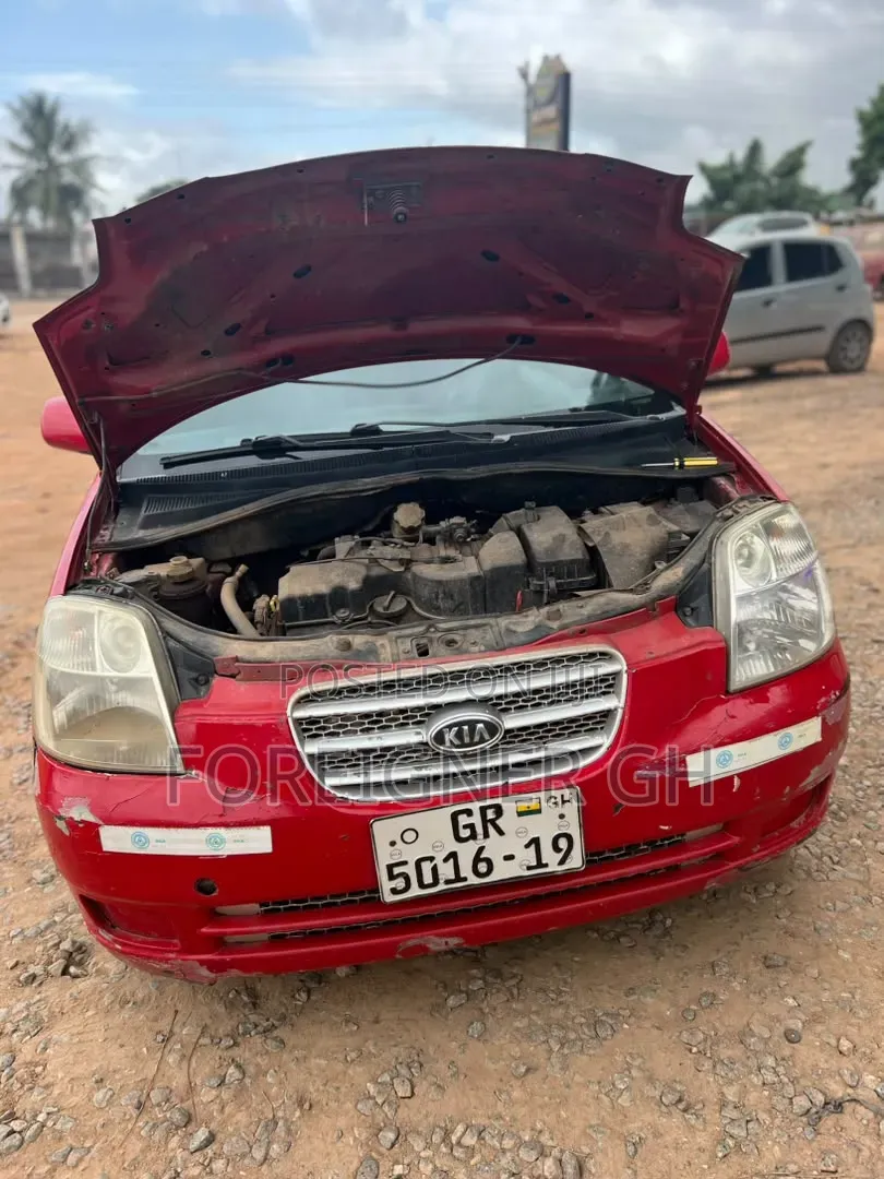 Kia Picanto 2008 Red