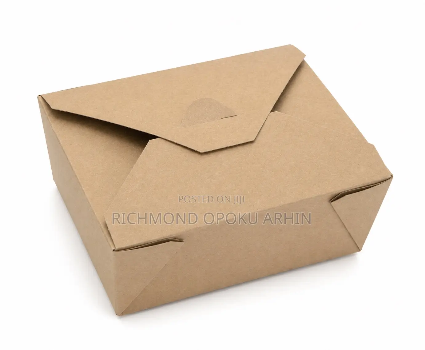 Brown Food Box