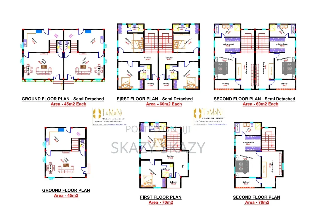 3bdrm Townhouse/Terrace in Tanani Davida, Acquinas for sale