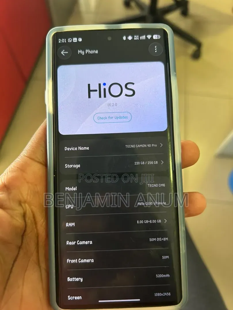 Tecno Camon 40 Pro 5G 256 GB Gray