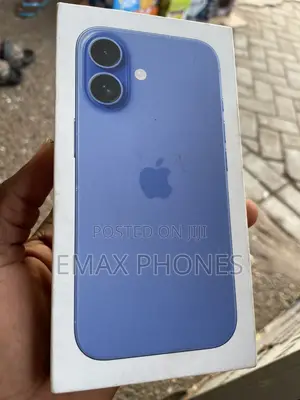 New Apple iPhone 16 128 GB Blue