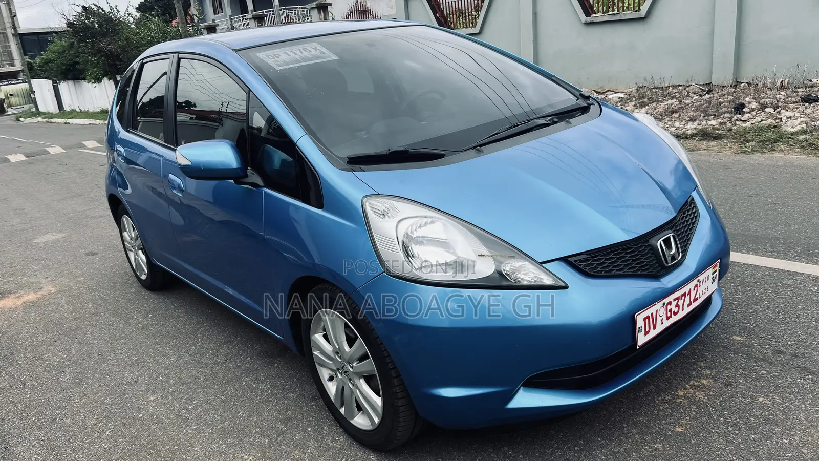 Honda Fit Automatic 2011 Blue