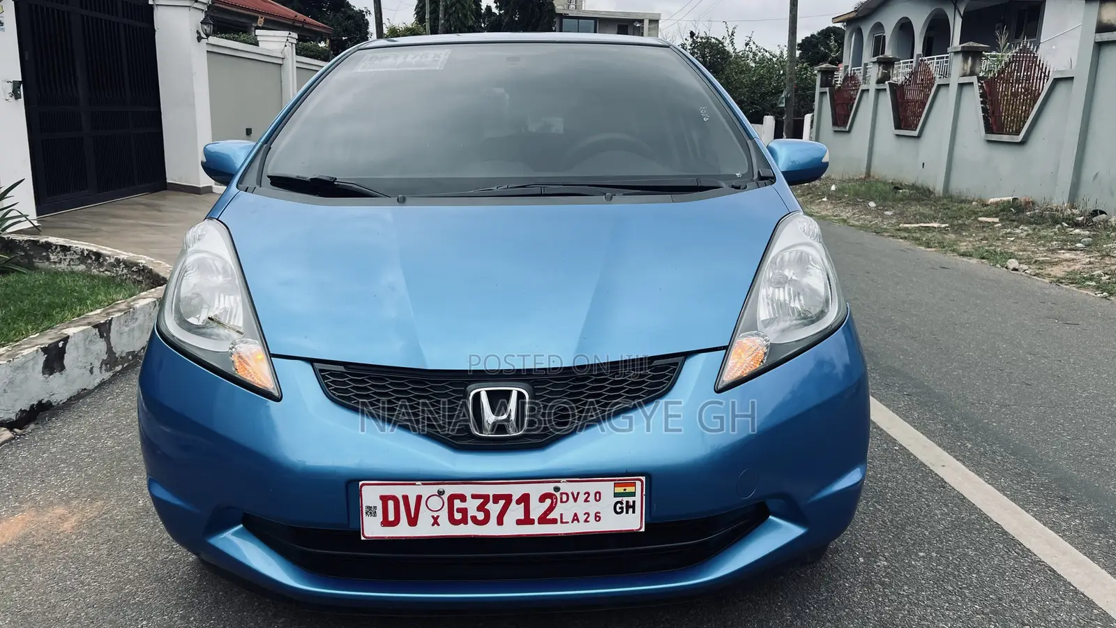 Honda Fit Automatic 2011 Blue