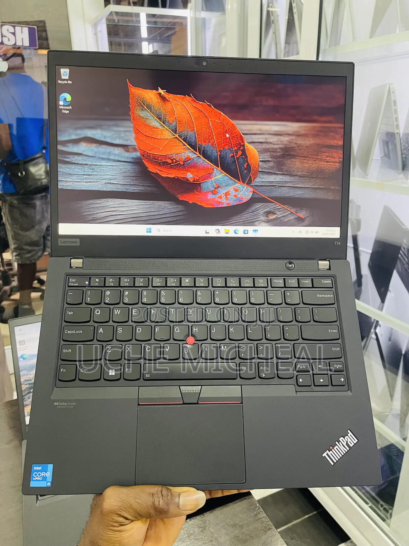 Laptop Lenovo ThinkPad T14 16GB Intel Core i5 SSD 512GB