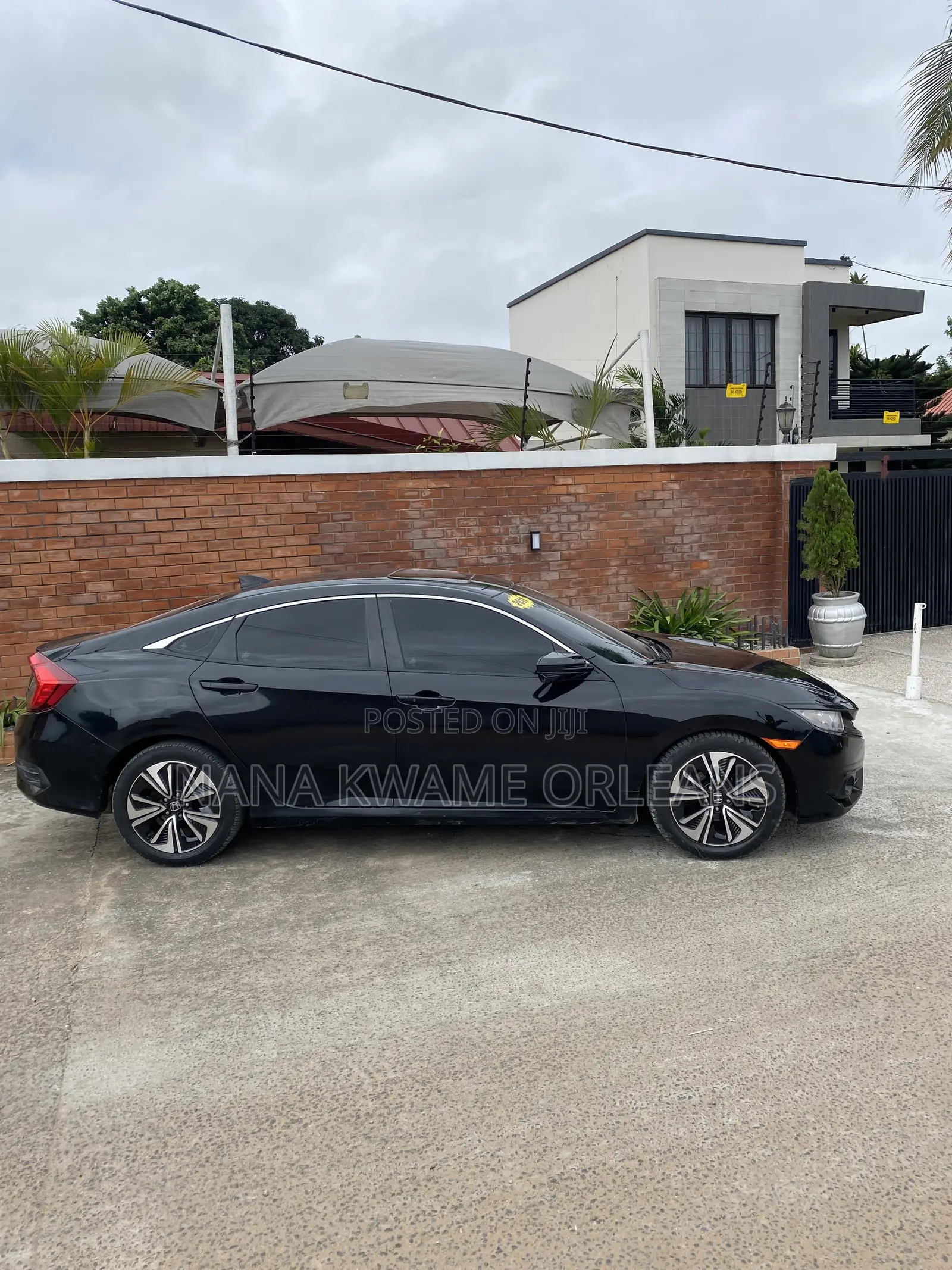 Honda Civic EX-L 4dr Sedan (1.5L 4cyl) 2017 Black