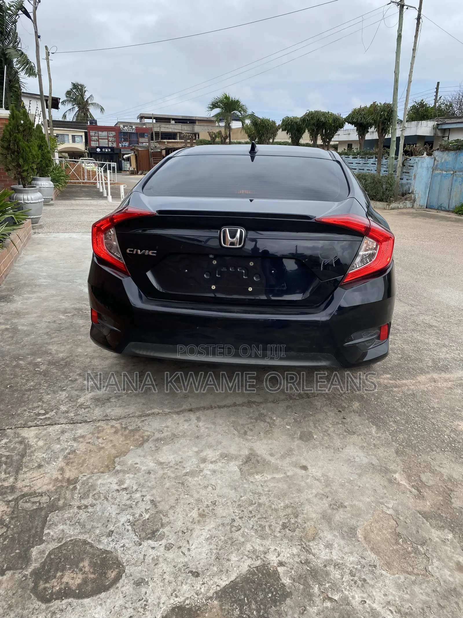 Honda Civic EX-L 4dr Sedan (1.5L 4cyl) 2017 Black