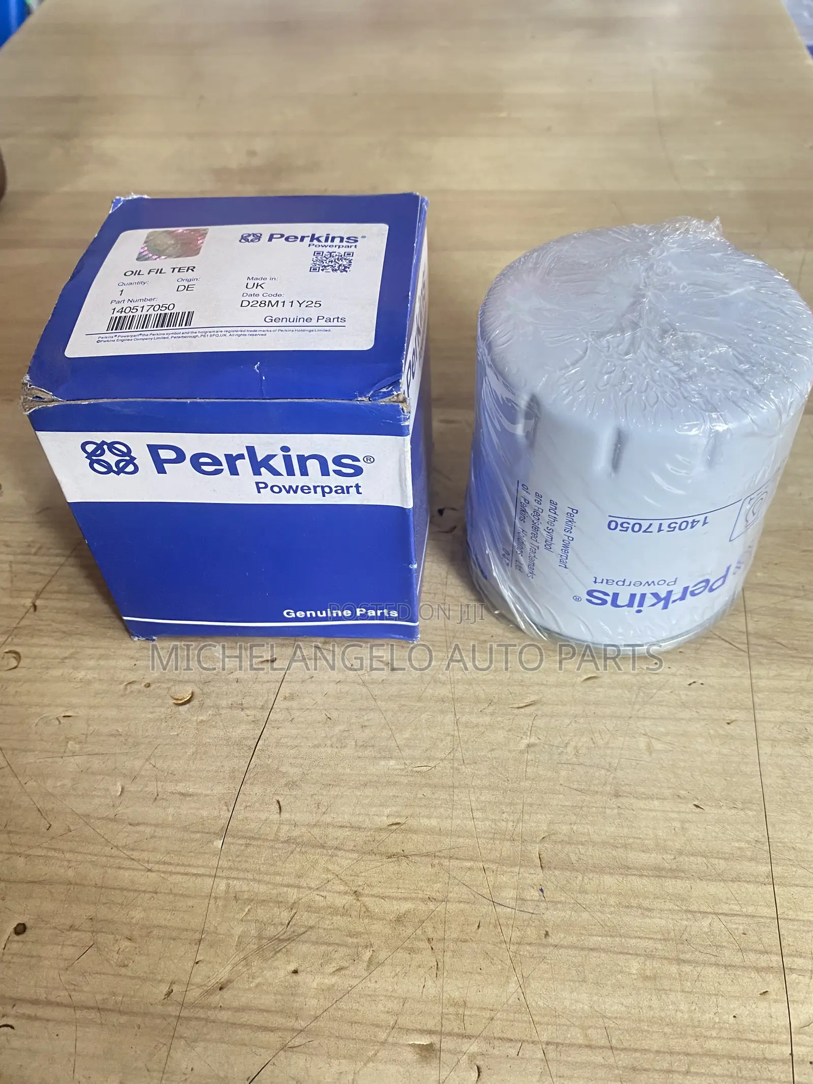 Oil Filter Perkins Generator 20kvA