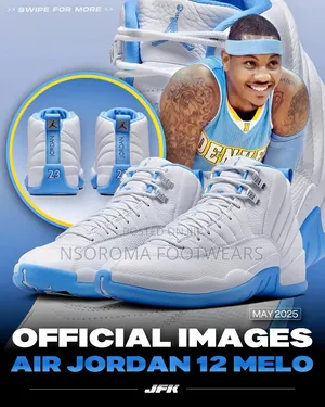 Air Jordan 12 Sneakers – GH₵350 | Sizes 38–45 | Different Colours Avai